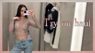 [4K] Transparent Try on Haul See Through 2024 Part3