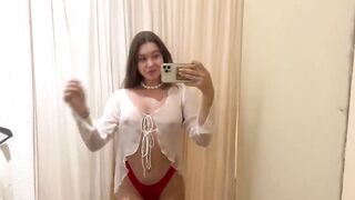 Transparent Clothing Haul See through Try on Haul