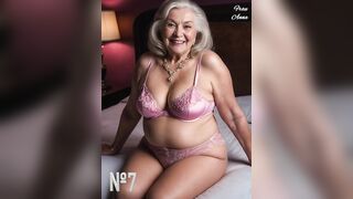 Natural Older Woman Over 80 Attractively Dressed Classy | Lingerie Сollection 19