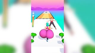 Twerk girl funny game #shortvideo #viral #games