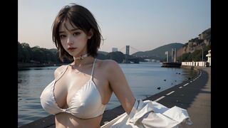 4K AI Lookbook: Sensational Swimwear - Exploring the Allure of Sexy Bikinis / 4K AI 룩북: 섹시한 비키니