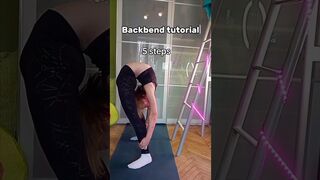 Backbend tutorial ❤#annamcnulty #flexibility #stretching #stretch #trend #recommended #tutorial