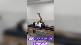 Back pain relief stretching Exercises #rehab #fitness#ytshorts#subscribe #backpain#backpainrehab(24)