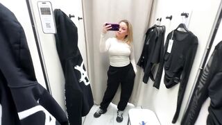 SEE THROUGH TRY ON HAUL | TRANSPARENT CLOTHES | try on haul at the mall