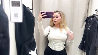 SEE THROUGH TRY ON HAUL | TRANSPARENT CLOTHES | try on haul at the mall