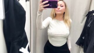 SEE THROUGH TRY ON HAUL | TRANSPARENT CLOTHES | try on haul at the mall