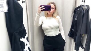 SEE THROUGH TRY ON HAUL | TRANSPARENT CLOTHES | try on haul at the mall