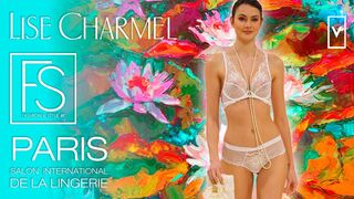 LISE CHARMEL Couture Lingerie VERTICAL Fashion Show Paris 4K 60 EXCLUSIVE interview Bikini Models