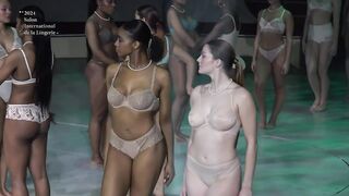 2024 Salon International de la Lingerie ✨｜4K｜#lingerie #fashion #model