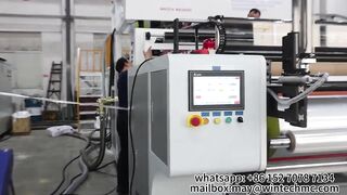 Two meter stretching film machine WT-70-120-70-100 trial machine