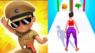 little Singham VS Twerk Race 3D 2024 All Levels Gameplay Android Walkthrough New Update