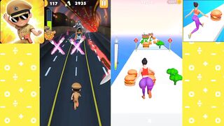 little Singham VS Twerk Race 3D 2024 All Levels Gameplay Android Walkthrough New Update