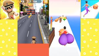 little Singham VS Twerk Race 3D 2024 All Levels Gameplay Android Walkthrough New Update