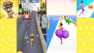 little Singham VS Twerk Race 3D 2024 All Levels Gameplay Android Walkthrough New Update