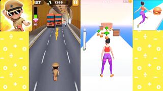 little Singham VS Twerk Race 3D 2024 All Levels Gameplay Android Walkthrough New Update