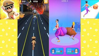 little Singham VS Twerk Race 3D 2024 All Levels Gameplay Android Walkthrough New Update