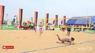 France bikinis on tropical #beach #volleyball #bgmi