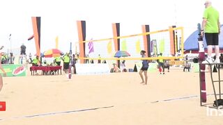 France bikinis on tropical #beach #volleyball #bgmi