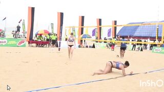 France bikinis on tropical #beach #volleyball #bgmi