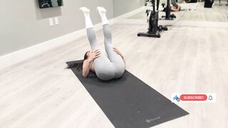 Yoga Split Stretches. Stretching Routine. Yoga Art. (Sexy)
