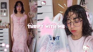 Thrift with me + styled try on haul