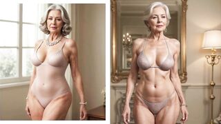 Empowering Elegance: Inspirational Lingerie Fashion for Women Over 60