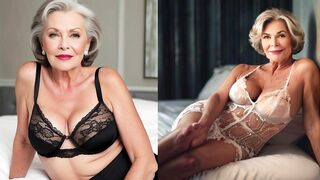 Empowering Elegance: Inspirational Lingerie Fashion for Women Over 60