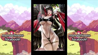 Anime Fans Rejoice: Monas in Bikinis Dancing #bikini #tiktok #trending #yoga #shorts #dance