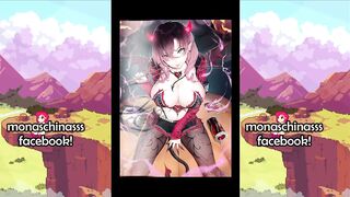 Anime Fans Rejoice: Monas in Bikinis Dancing #bikini #tiktok #trending #yoga #shorts #dance