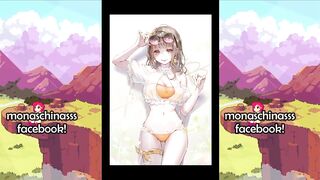 Anime Fans Rejoice: Monas in Bikinis Dancing #bikini #tiktok #trending #yoga #shorts #dance