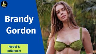 Brandy Gordon - Hermosa modelo de bikinis e influencer | Biografía | Bikini Model