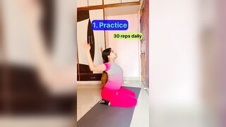 Correct your posture in 3 minutes | round shoulder | posture correct yoga | Exercise #muskanrana