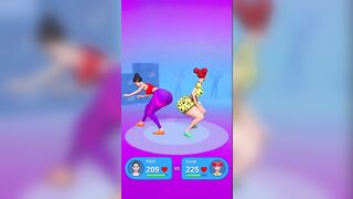 Twerk Run Girl Game Play Level Up / #ytshorts #twerk #gaming