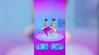 Twerk Run Girl Game Play Level Up / #ytshorts #twerk #gaming