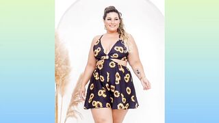 BODYSUIT OUTFIT BEAUTIFUL PRETTY DRESS????TRY ON HAUL&IDEAS FOR YOU,Fashion Curvy Model,Model Plus Size