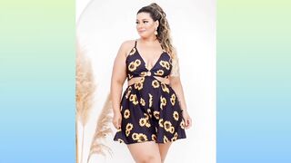 BODYSUIT OUTFIT BEAUTIFUL PRETTY DRESS????TRY ON HAUL&IDEAS FOR YOU,Fashion Curvy Model,Model Plus Size