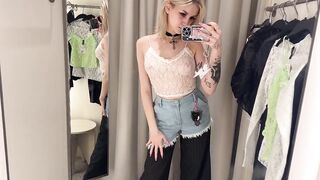 [4K] Transparent Clothes Try-on Haul | See-through Try-on