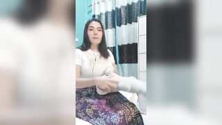 try on haul duduk santai di kamar daster kesukaan #viral #trending