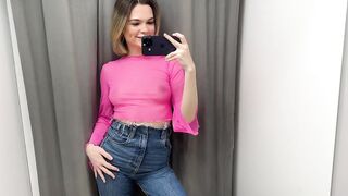 ???????? Transparent top See through ????Try on haul