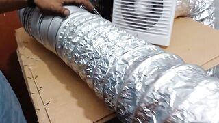 6" Aluminum Flexible Duct Pipe (Length 5 Meter / 16 Feet)