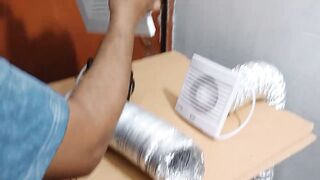 4" Aluminum Flexible Duct Pipe (Length 5 Meter/16 Feet)