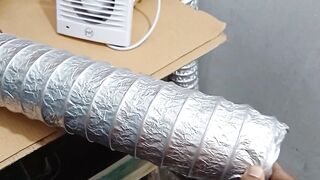 4" Aluminum Flexible Duct Pipe (Length 5 Meter/16 Feet)