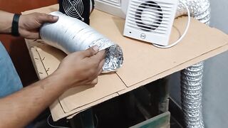 4" Aluminum Flexible Duct Pipe (Length 5 Meter/16 Feet)