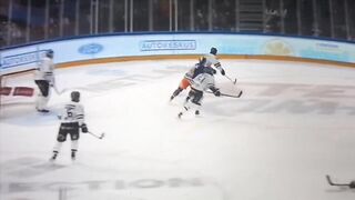 Jimi Suomi Injury from Finnish Hockey Mascot (FULL CLIP) Flexible Boards Malfunction?