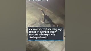 ‘Flexible burglar' caught doing yoga before allegedly robbing bakery