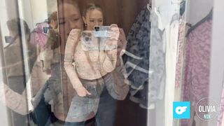 [4K] Try on Haul in dressing room transparent outfits (2024)