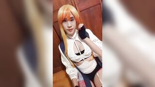 Corrin. Crossdresser wears a Sexy Strappy Club Dress | Boy to Girl | Lingerie