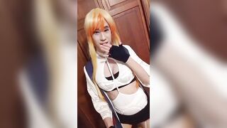 Corrin. Crossdresser wears a Sexy Strappy Club Dress | Boy to Girl | Lingerie