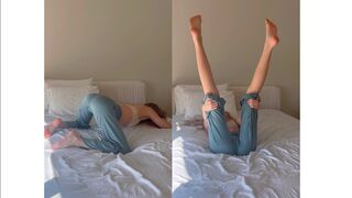 Yoga in Bed