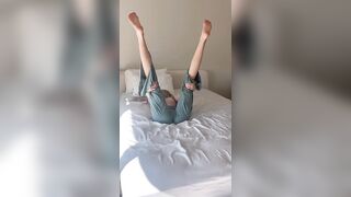 Yoga in Bed